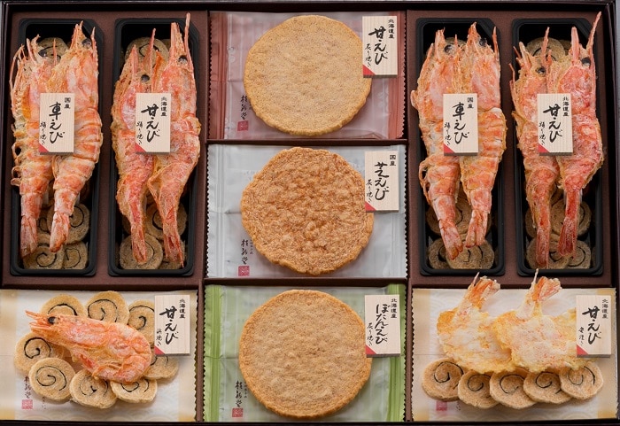 桂新堂 海老づくし(13袋と4カップ)