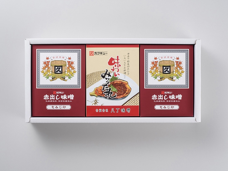 カクキュー 八丁味噌 赤出し味噌・味わいみそたれ