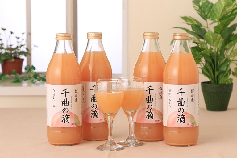 信州 白桃ジュース 千曲の滴3本セット