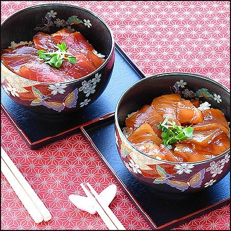 清水港 ねぎとろ・紅白漬けセット