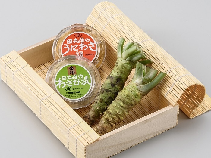 田丸屋 根わさび・わさび漬セット