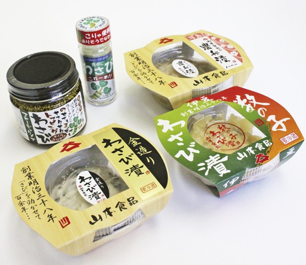 わさびの魅力満喫セット(わさび漬からふりかけまで)