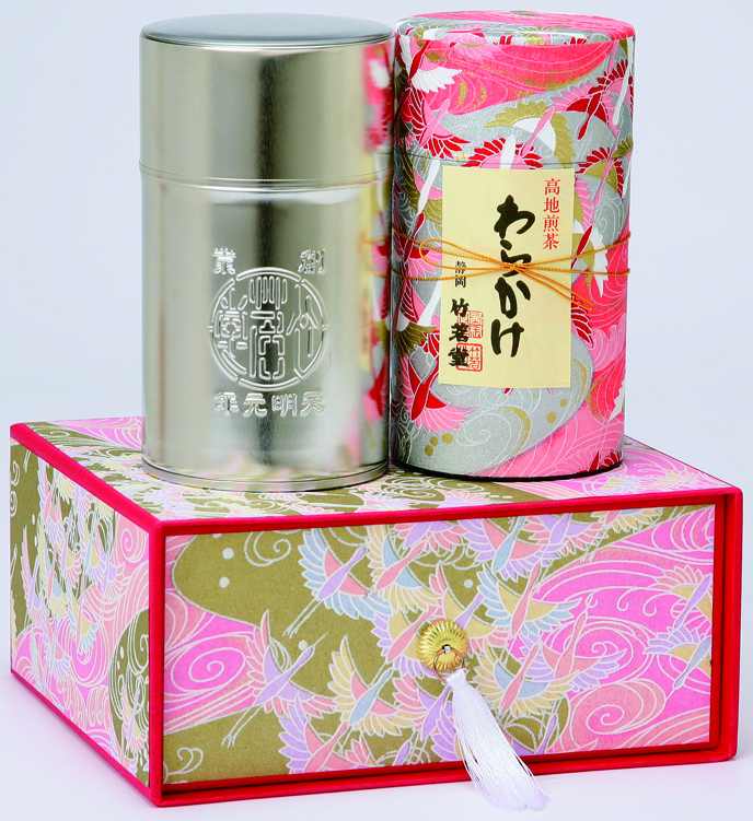 竹茗堂 銘茶詰合せ わらかけ香千里、煎茶茗峯