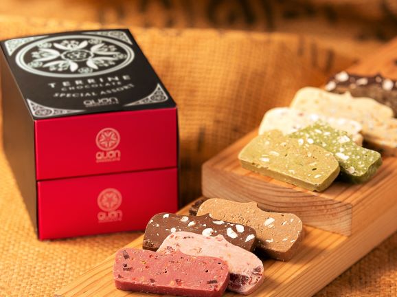 QUON CHOCOLATE テリーヌ 12枚【いいもの探訪限定セット】