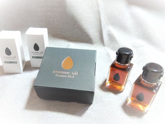 とざ和農商 Sesame oil Premium Black 2本セット