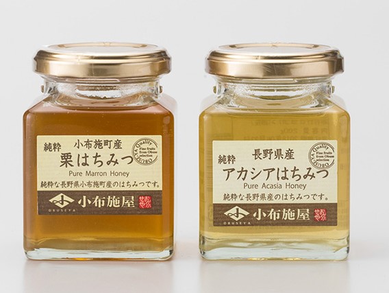 小布施振興公社 はちみつ 栗とアカシア(各1個)