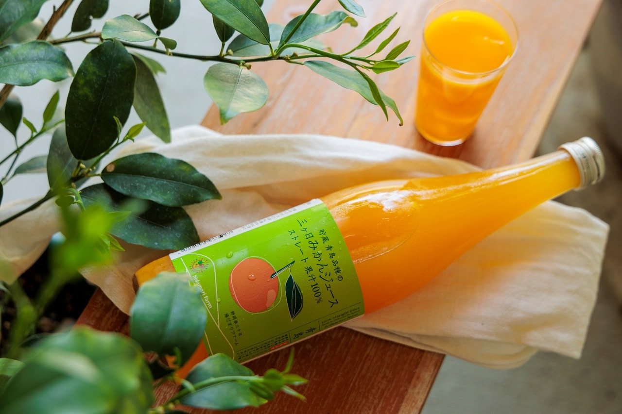 �z���܂�t�@�[���@���݂���W���[�X�@�X�g���[�g100���@720ml×3�{�Z�b�g�i�X�N�����[�L���b�v�j