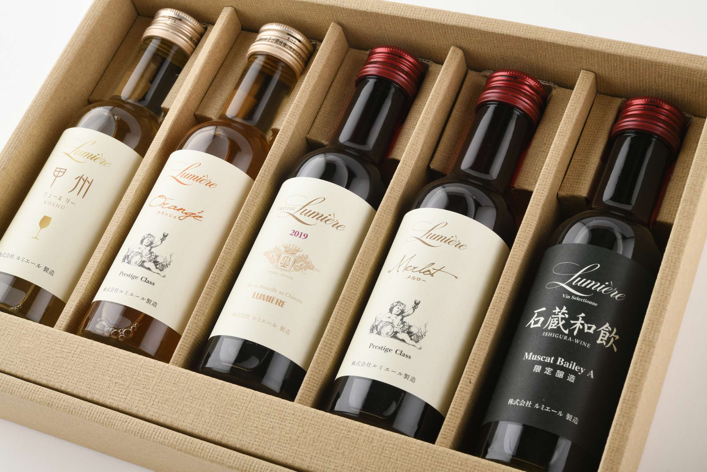 ルミエール 日本ワイン5種飲みくらべセット