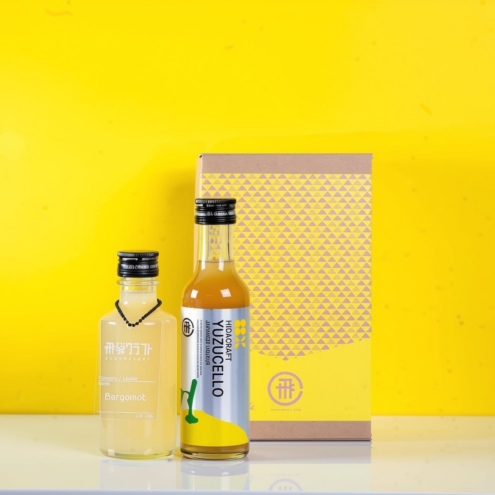 �y10�Z�b�g����z��˃N���t�g�@YUZUCELLO�i�䂸�`�F�b���j180ml�EBERGAMOT�i�x���K���b�g�j190ml�e1�{