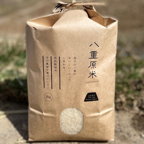 白倉ファーム　八重原米 遥陽（はるひ）特別栽培米5kg