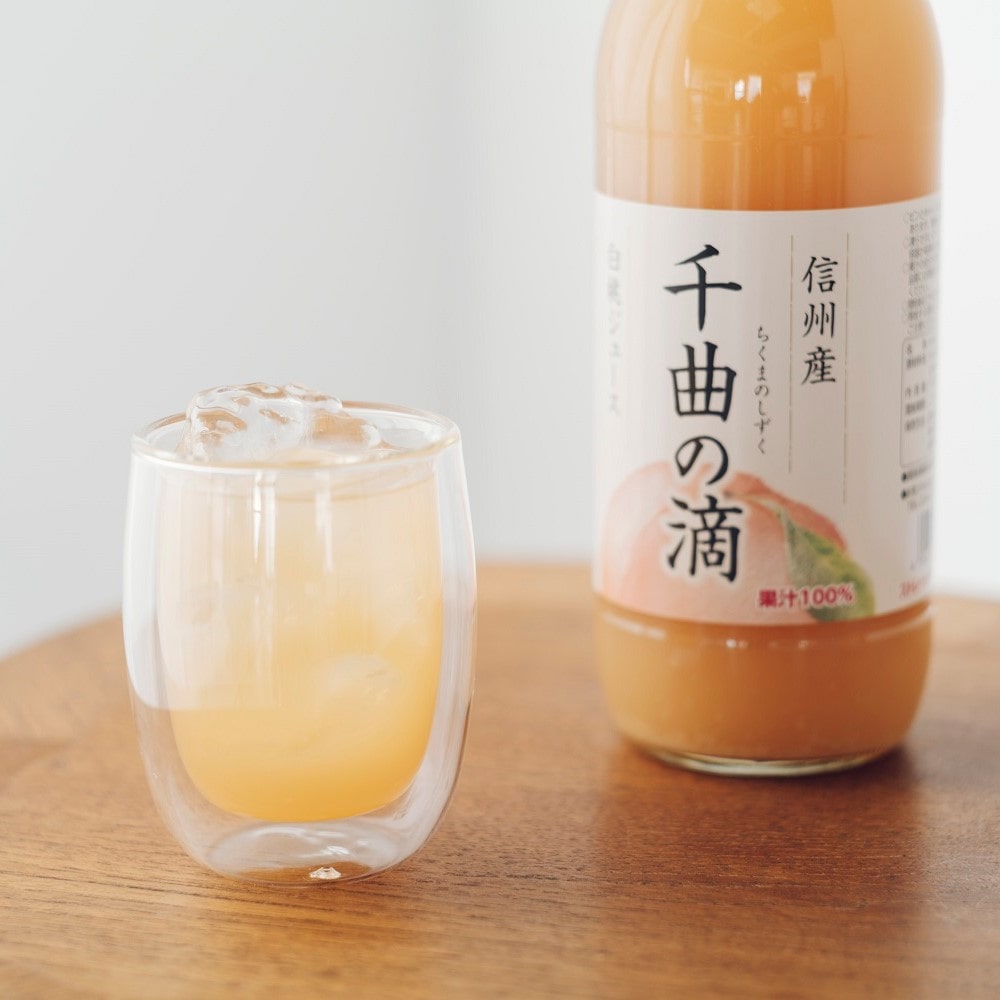 寿高原食品　白桃ジュース　千曲の滴３本セット