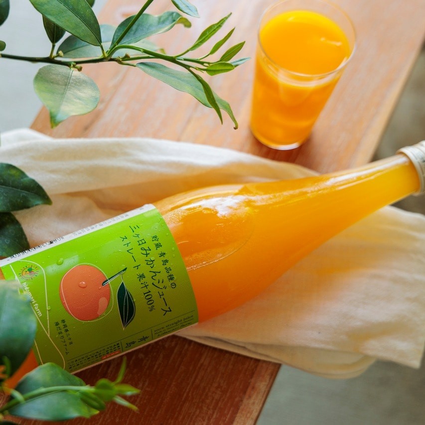 �z���܂�t�@�[���@���݂���W���[�X�@�X�g���[�g100���@720ml×3�{�Z�b�g�i�X�N�����[�L���b�v�j