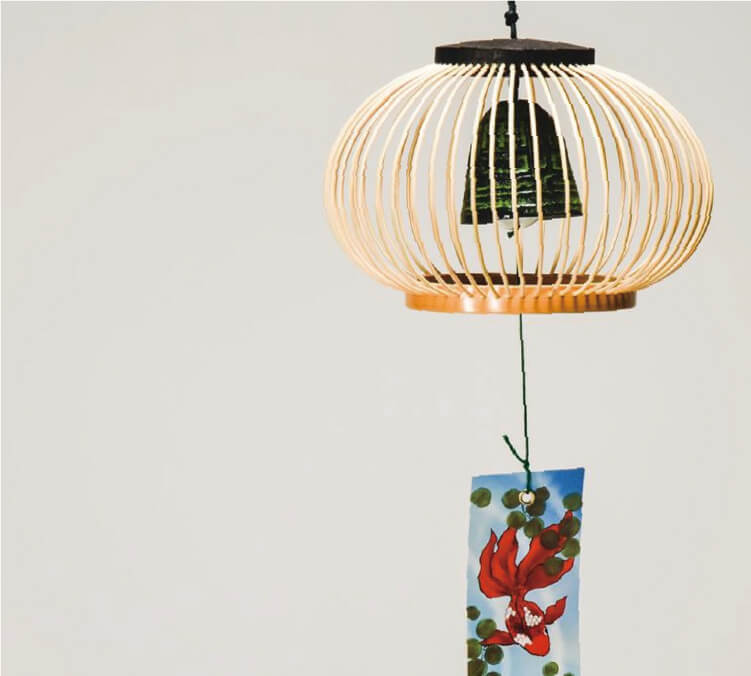 駿河竹千筋細工 花器 真富士（本山茶染花瓶敷付）: 静岡｜いい